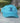 Teal Washed Cotton (Navy Logo)