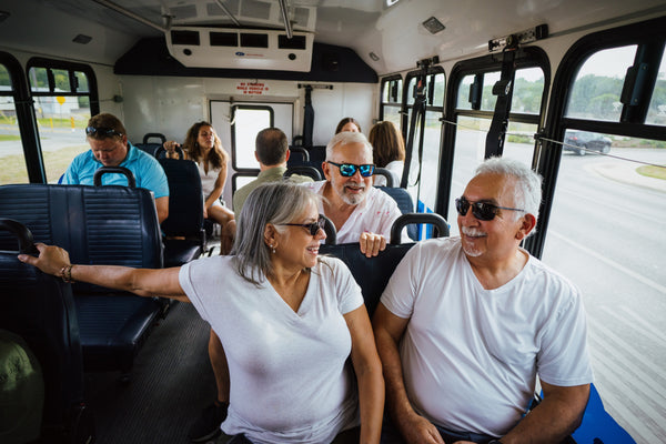 Bus interior