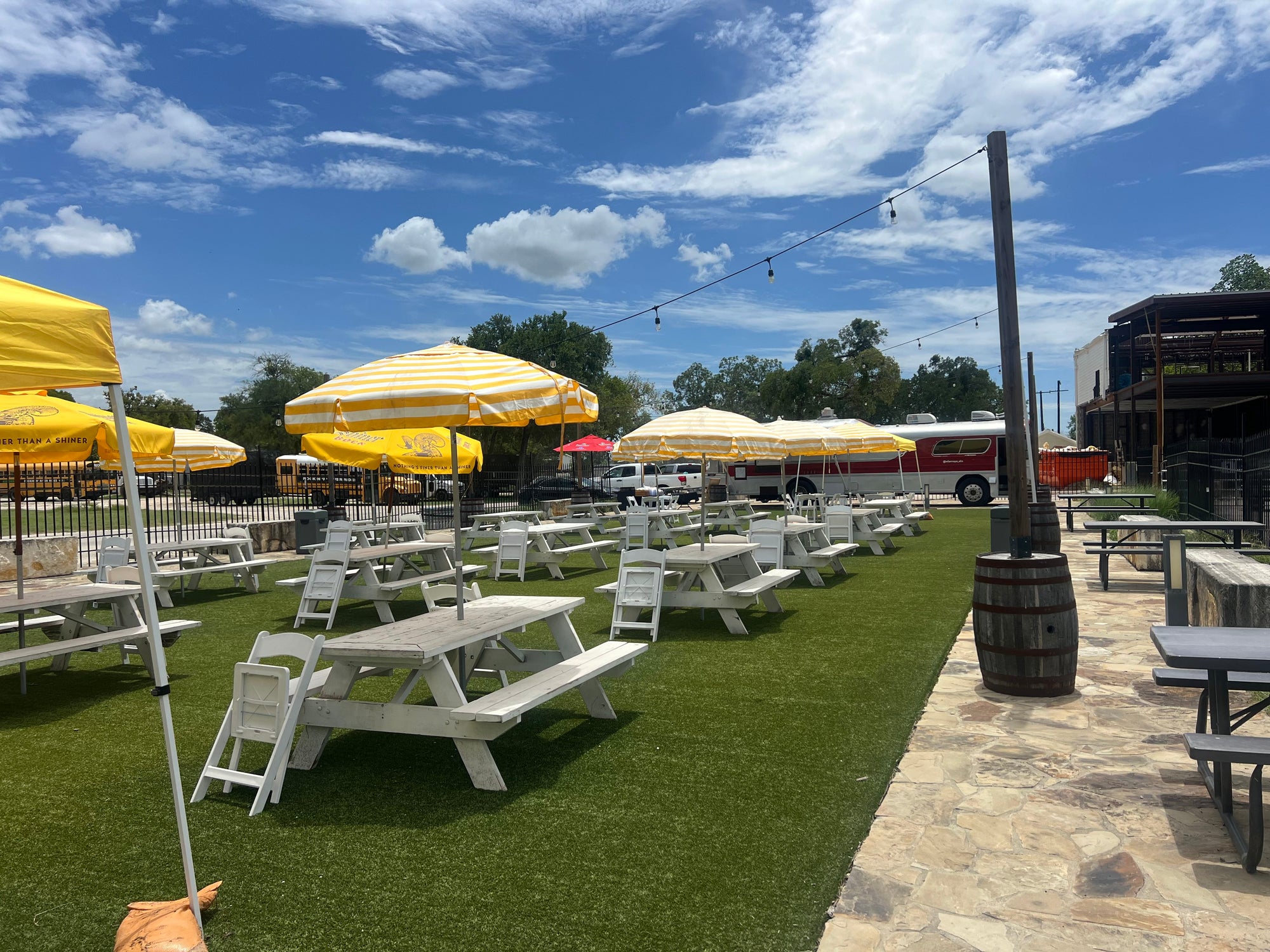 Private event at riverside venue